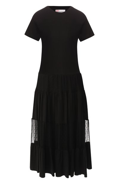 Женское хлопковое платье REDVALENTINO, арт. RR3MJ00T/EMB