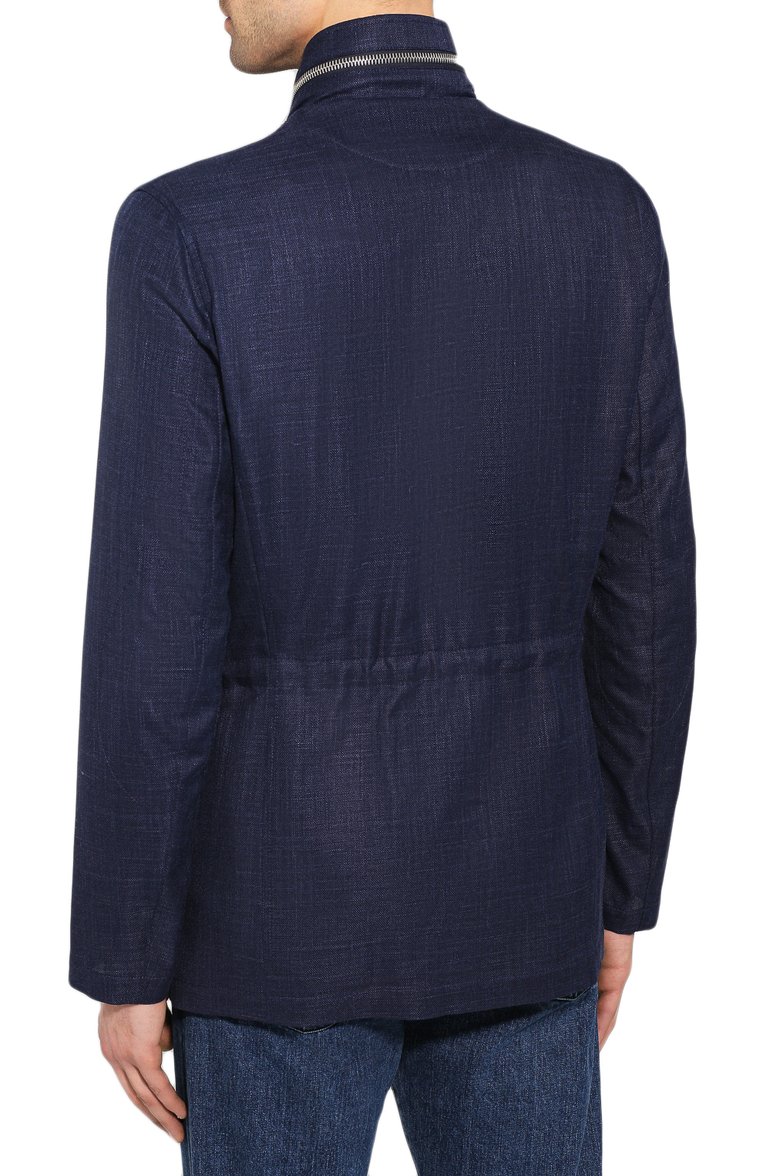 Куртка из смеси шерсти и льна KITON, арт. UW0661V07S76, фото 1
