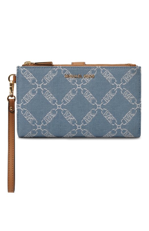 Текстильное портмоне MICHAEL Michael Kors 32R4GJ6W4U Голубой  32R4GJ6W4U Фото 4