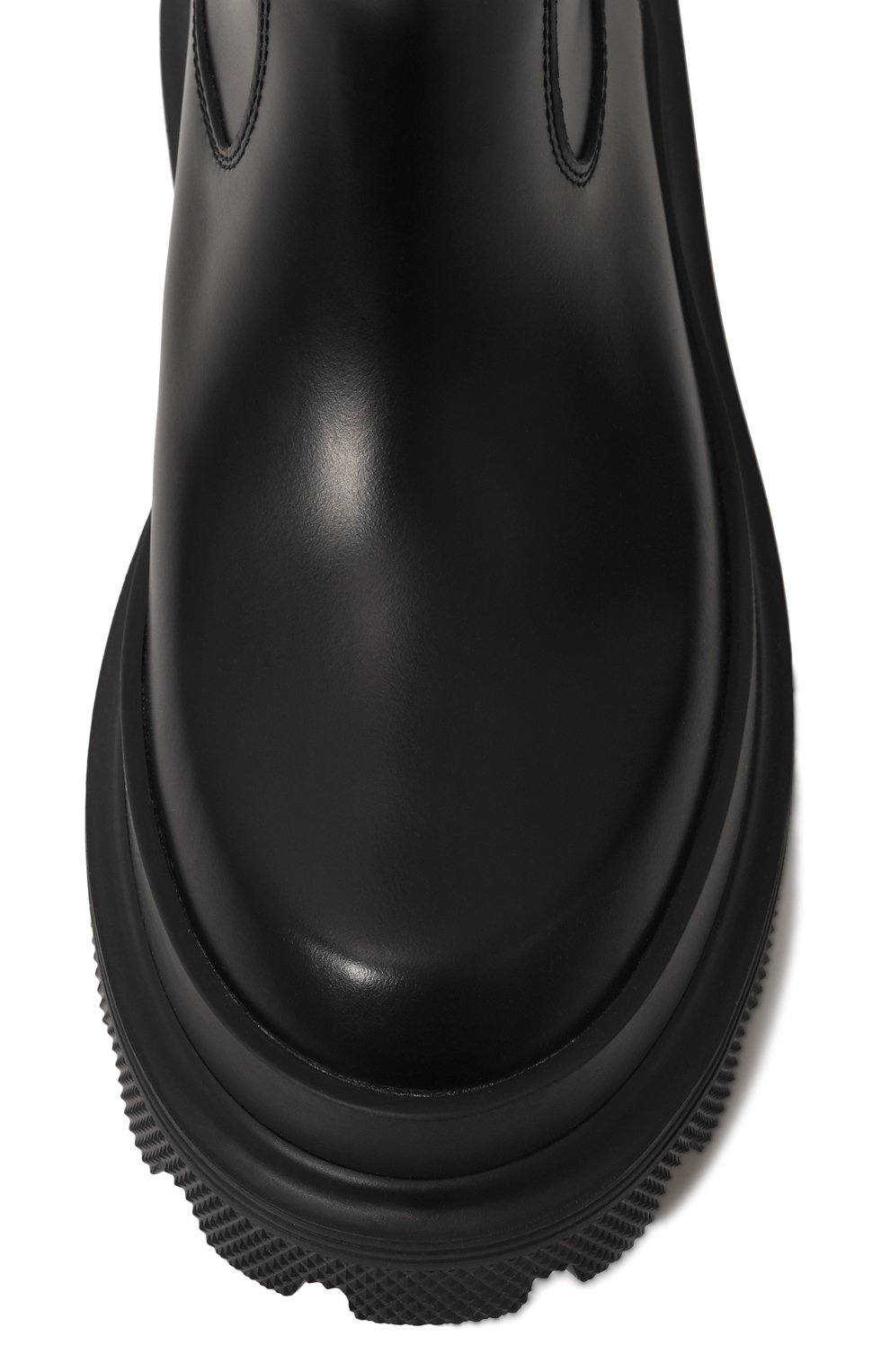 Кожаные сапоги DOLCE & GABBANA, арт. CU1070/AB640, фото 6