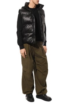 Мужские кожаные кроссовки ICEBERG черного цвета, арт. IU1643 | Фото 2 (Материал внутренний: Натуральная кожа; Материал сплава: Проставлено; Стили: Классический; Подошва: Массивная; Драгоценные камни: Проставлено)