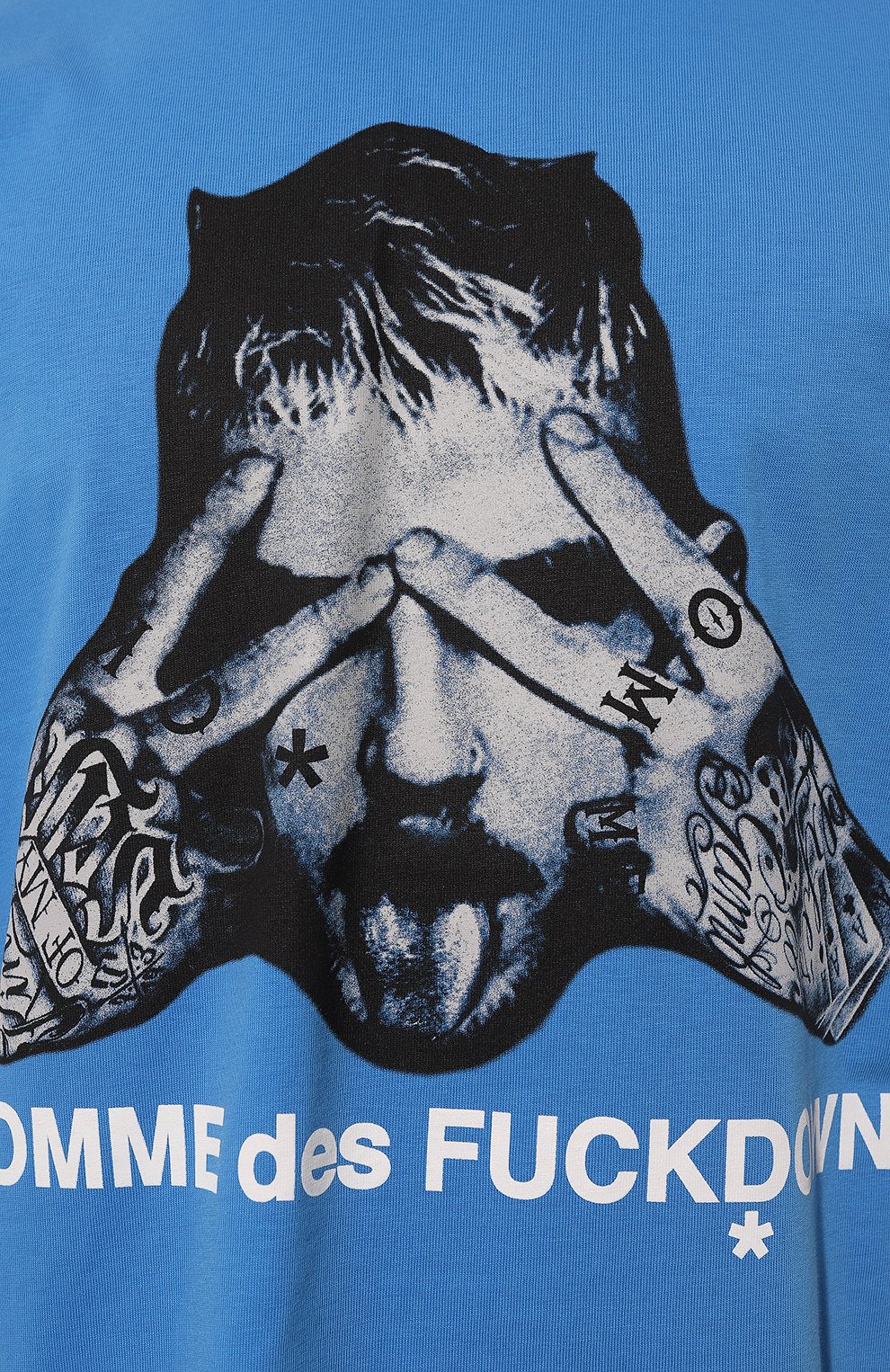 Хлопковая футболка COMME DES FUCKDOWN, арт. CDFU2441, фото 5