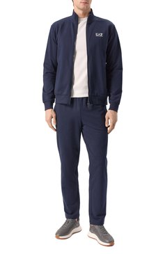 Мужская хлопковая футболка EMPORIO ARMANI белого цвета, арт. 8N1TD2/1JGYZ | Фото 2 (Рукава: Короткие; Длина (для топов): Стандартные; Материал внешний: Хлопок; Принт: Без принта; Стили: Кэжуэл; Драгоценные камни: Проставлено; Материал сплава: Проставлено; Кросс-КТ: Джерси; Мужское Кросс-КТ: Футболка-одежда)
