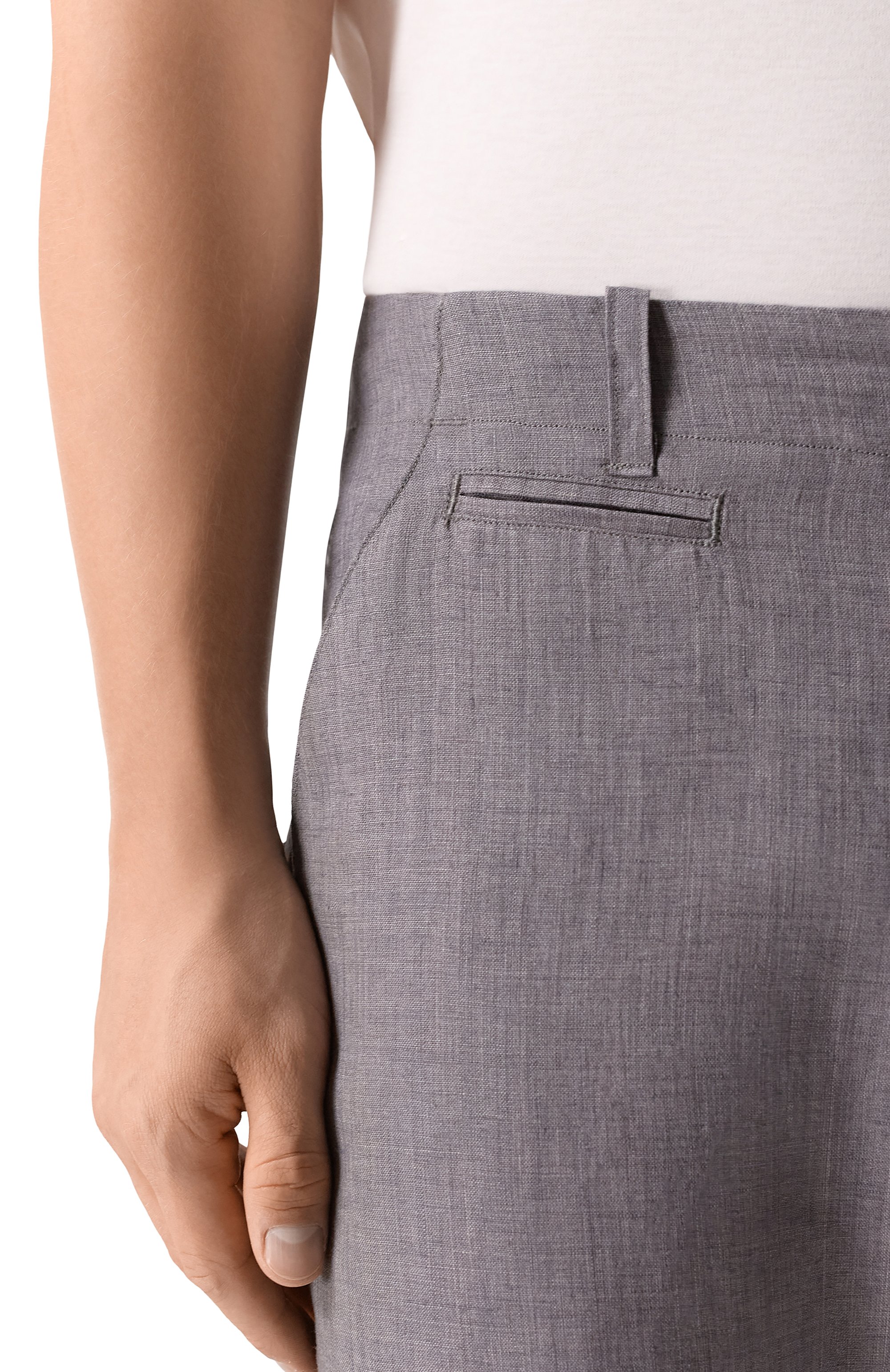 Льняные брюки HANNES ROETHER, арт. BAR21BE.619, фото 5