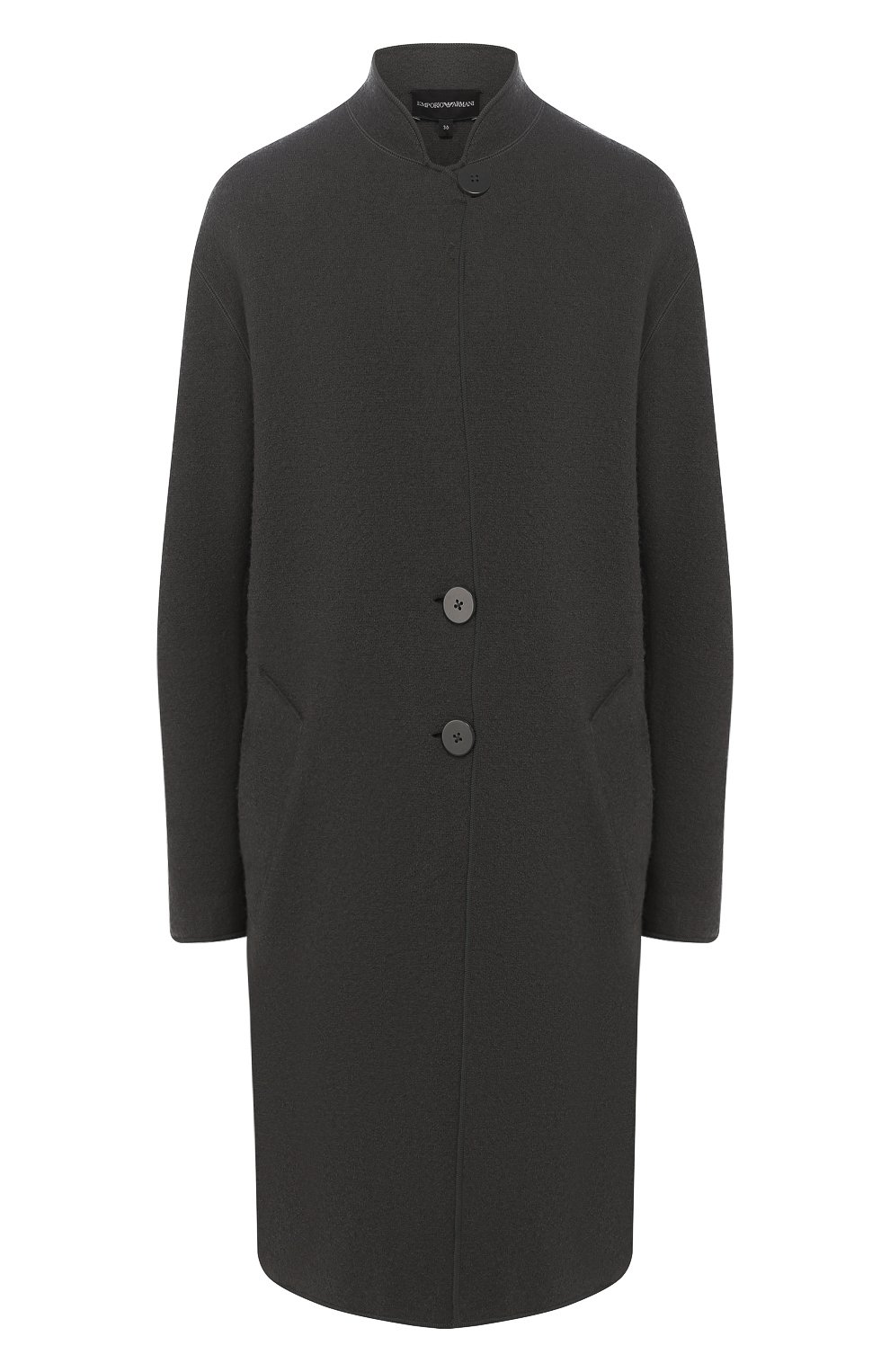 Пальто из смеси шерсти и хлопка EMPORIO ARMANI, арт. 6G2LT2/2M11Z, фото 1