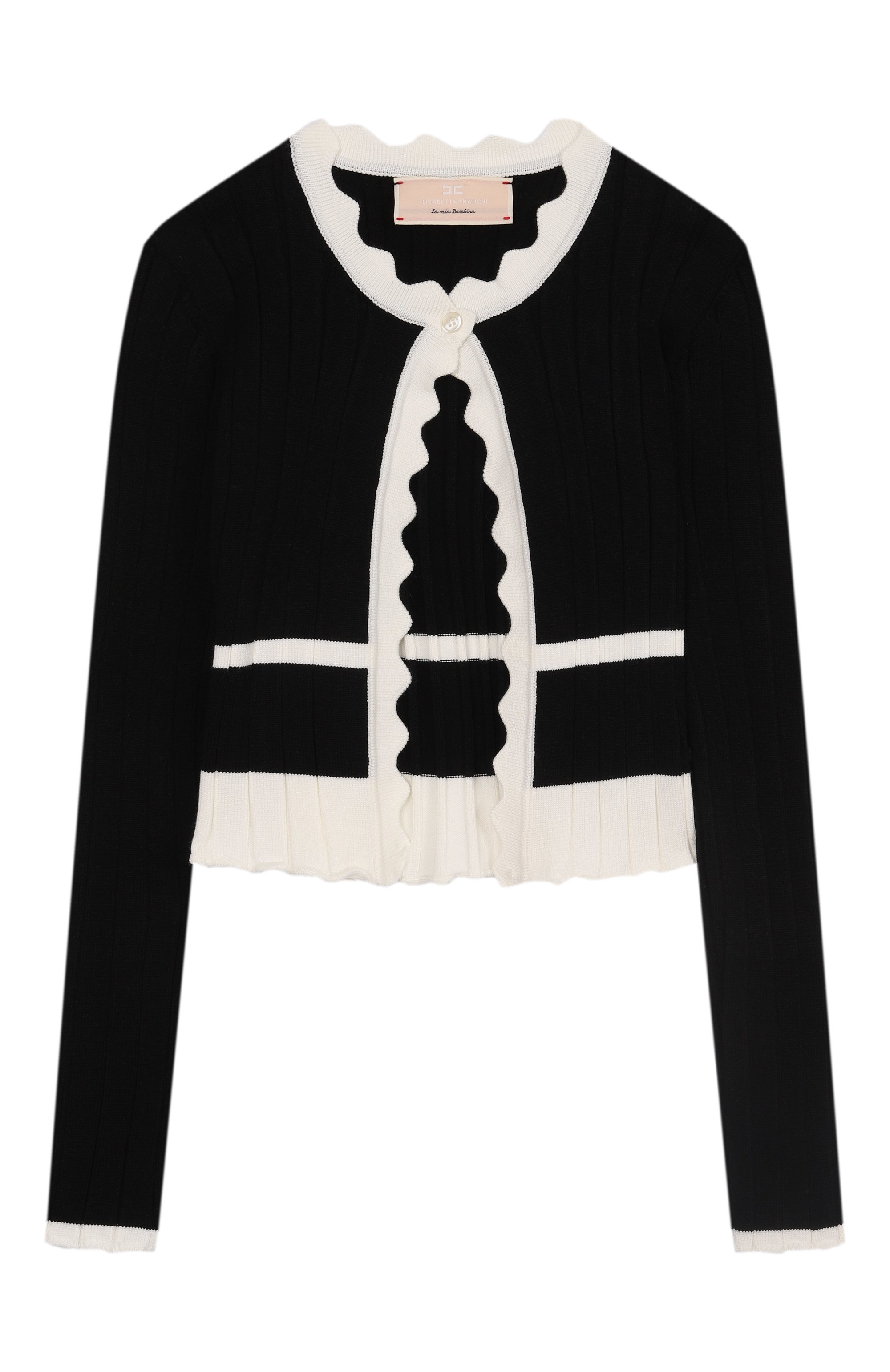 Кардиган из вискозы ELISABETTA FRANCHI LA MIA BAMBINA, арт. EFMA162C/FL060/6A-8A, фото 1