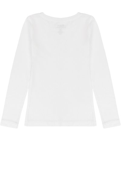 Однотонный лонгслив с логотипом бренда POLO RALPH LAUREN, арт. 312506086, фото 2