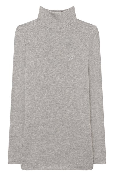 Водолазка из вискозы MONNALISA серого цвета по цене 10030 руб., арт. 17DLUC, фото 1 Водолазка из вискозы MONNALISA, арт. 17DLUC, фото 1