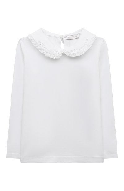 Хлопковый лонгслив MONNALISA, арт. 180TSH, фото 1