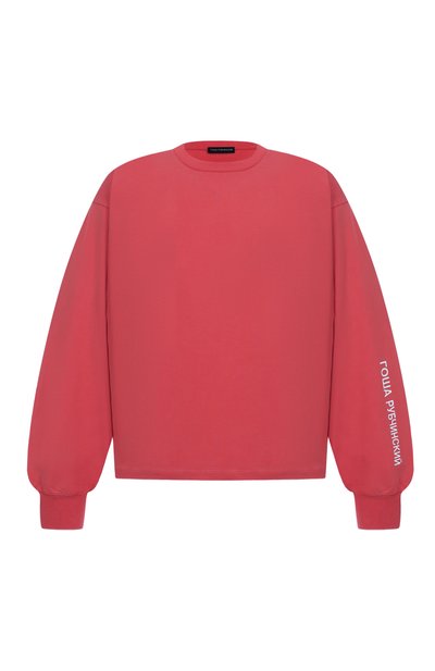 Хлопковый лонгслив ГОША РУБЧИНСКИЙ, арт. LS_0202_RED