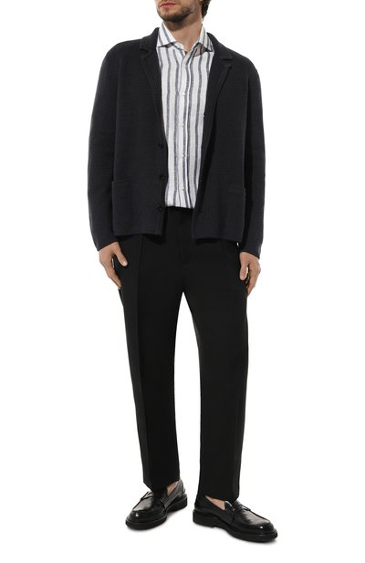 Мужская льняная рубашка BRUNELLO CUCINELLI, арт. MM6450028