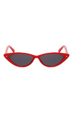 Женские солнцезащитные очки CHIARA FERRAGNI красного цвета, арт. CF7033 C9A | Фото 3 (Нос: Не проставлено; Региональные ограничения белый список (Axapta Mercury): Не проставлено; Тип очков: С/з; Материал: Пластик; Очки форма: Cat-eye; Оптика Гендер: оптика-женское)