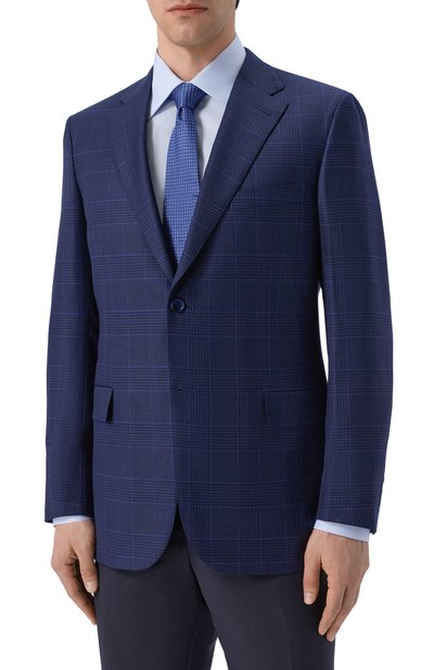 Шерстяной пиджак BRIONI темно-синего цвета по цене 699500 руб., арт. RG0D0X/PDA15, фото 3 Шерстяной пиджак BRIONI, арт. RG0D0X/PDA15, фото 3