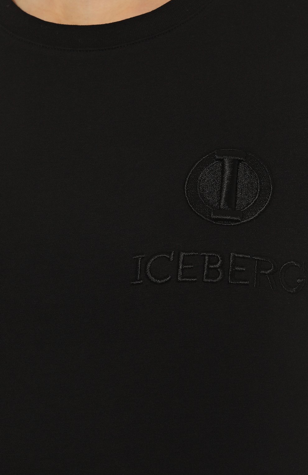 Хлопковая футболка ICEBERG, арт. I2P/F071/639A, фото 5