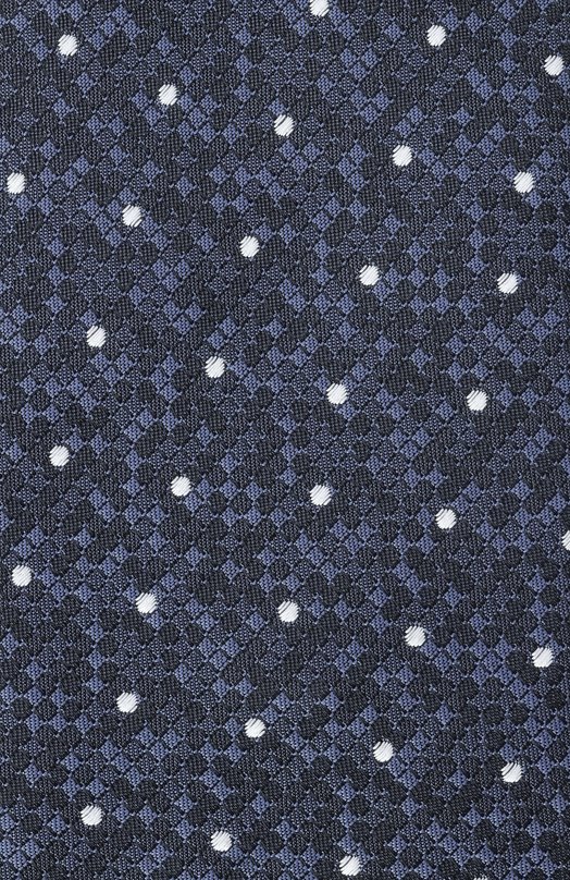 Шелковый галстук Zilli CRAV02M0600VGTCH0 Синий  CRAV02M0600VGTCH0 Фото 4