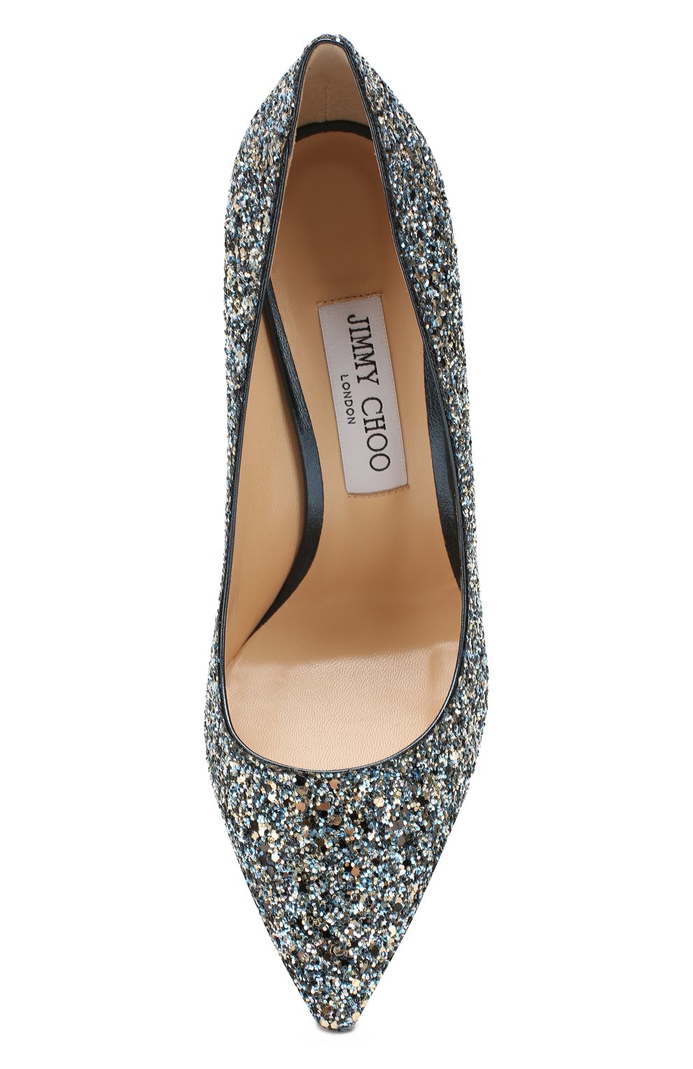 Туфли romy 100 JIMMY CHOO, арт. R0MY 100/GFB, фото 5