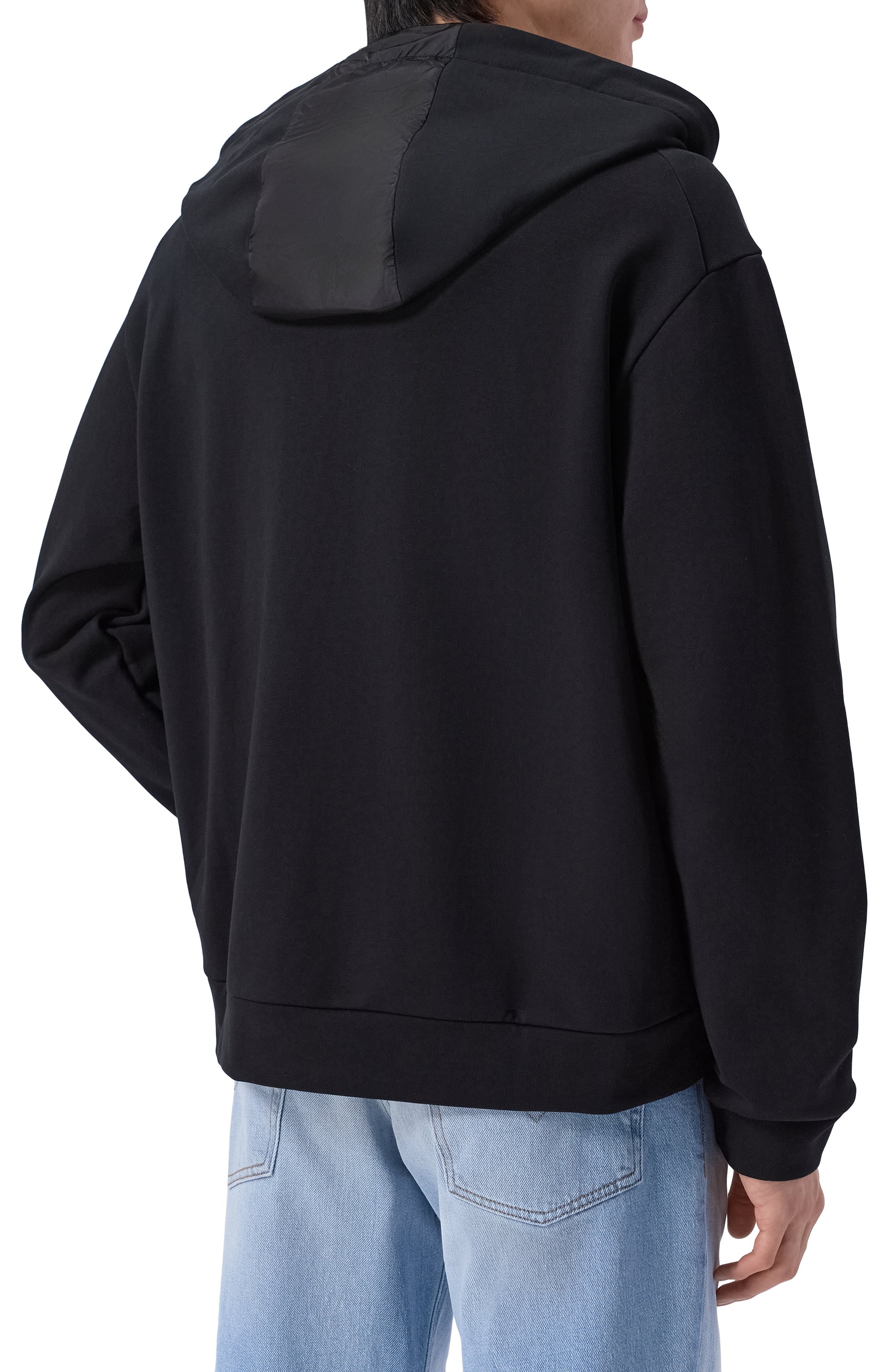 Хлопковая толстовка PREMIATA черного цвета по цене 39950 руб., арт. PA1034, фото 4 Хлопковая толстовка PREMIATA, арт. PA1034, фото 4