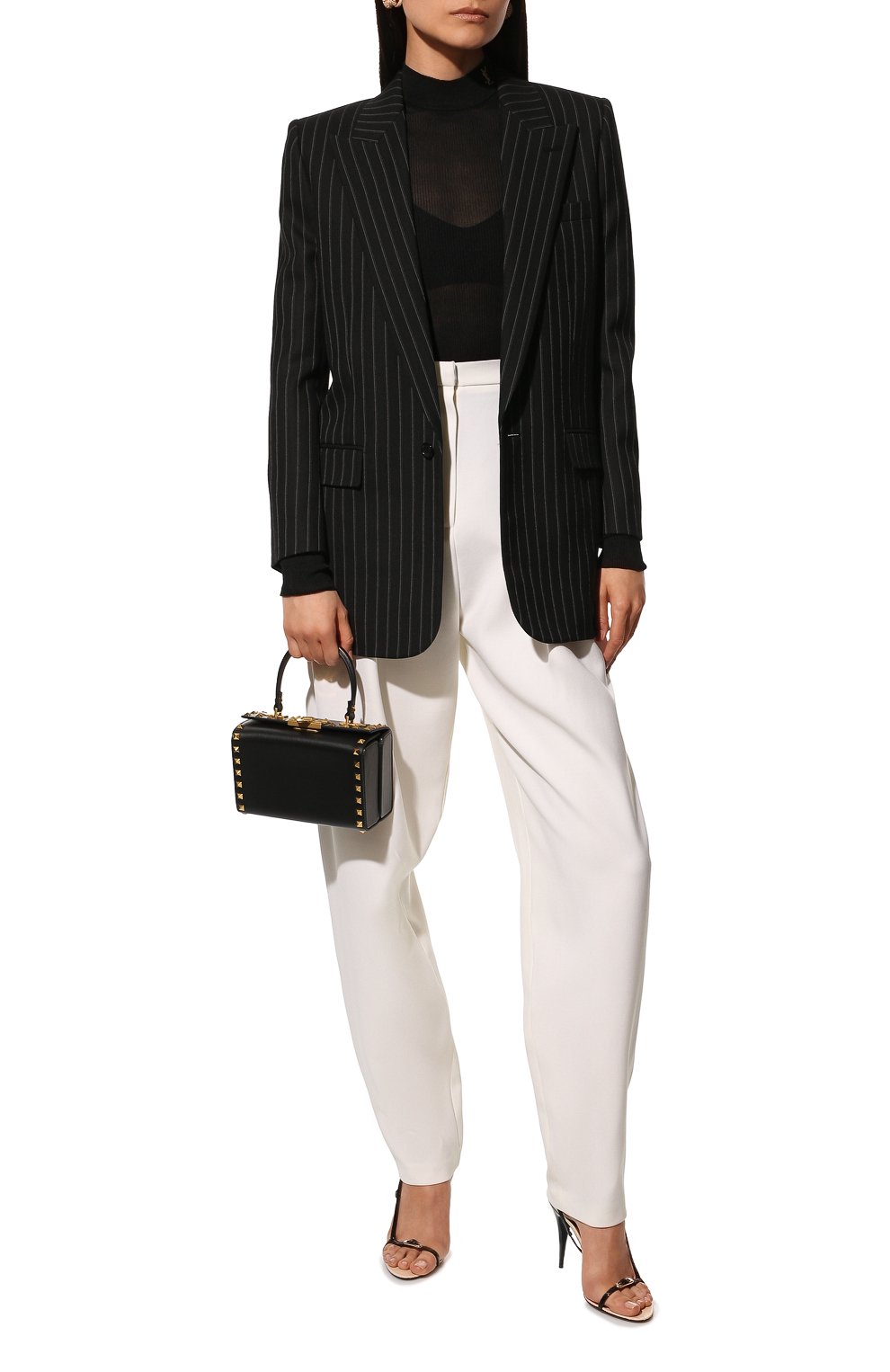 Сумка rockstud alcove VALENTINO, арт. ZW2B0J73/WAX, фото 7