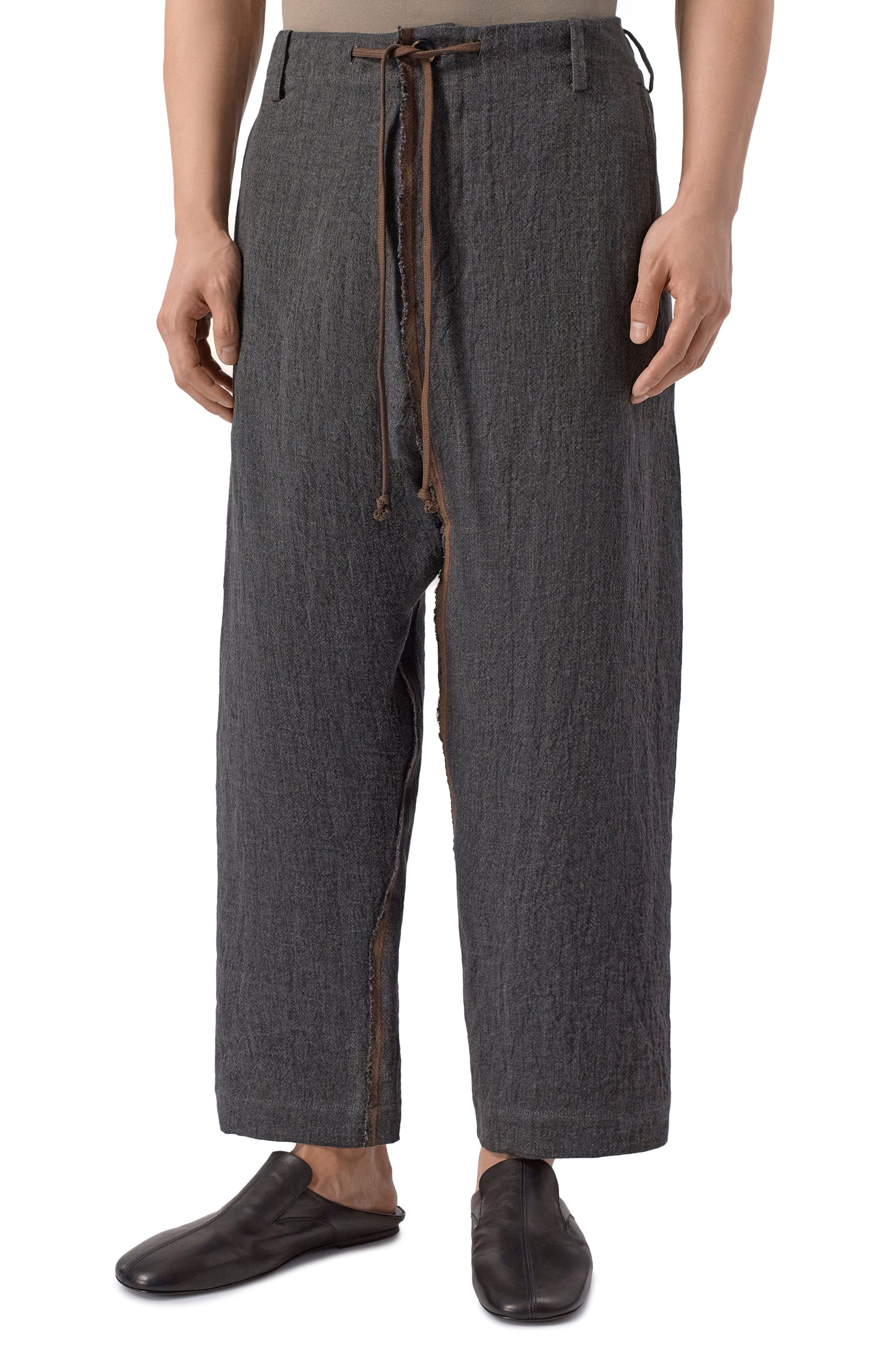 Льняные брюки UMA WANG, арт. UM3518, фото 3