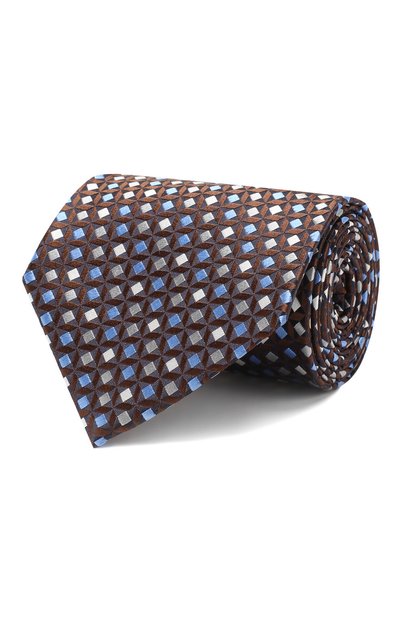 Мужской шелковый галстук ZEGNA, арт. Z5E34/1XW