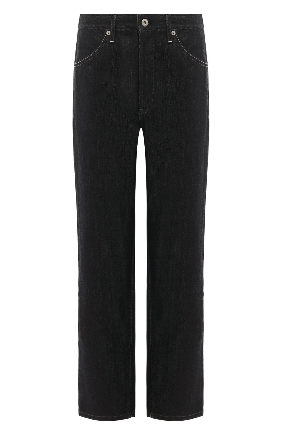 Джинсы JIL SANDER темно-синего цвета по цене 75150 руб., арт. J04KA0105/J45041/U, фото 1 Джинсы JIL SANDER, арт. J04KA0105/J45041/U, фото 1