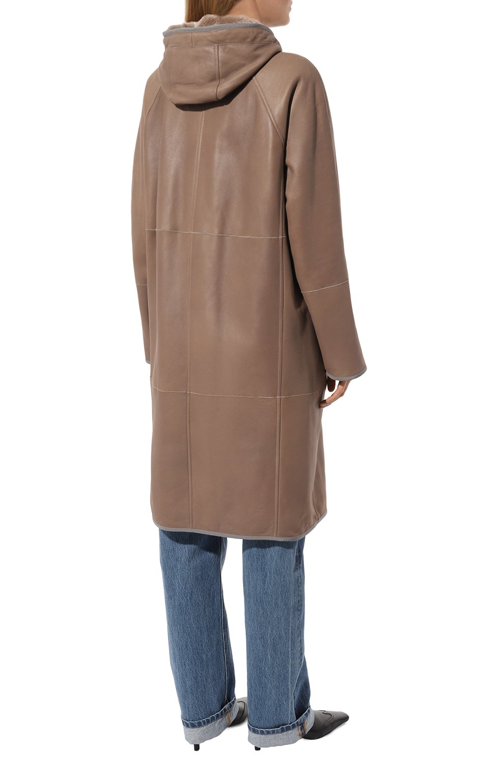 Двусторонняя дубленка BRUNELLO CUCINELLI, арт. MPMRA9715, фото 5