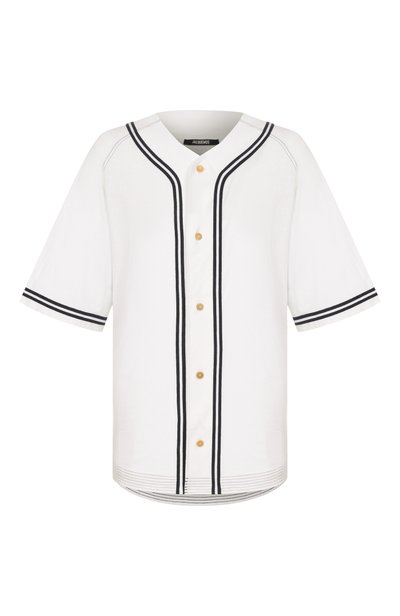 Мужская хлопковая рубашка JACQUEMUS, арт. 26ESHM00619/AJ00289