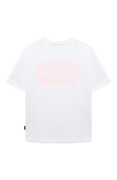 Хлопковая футболка MSGM KIDS, арт. MS029316, фото 2