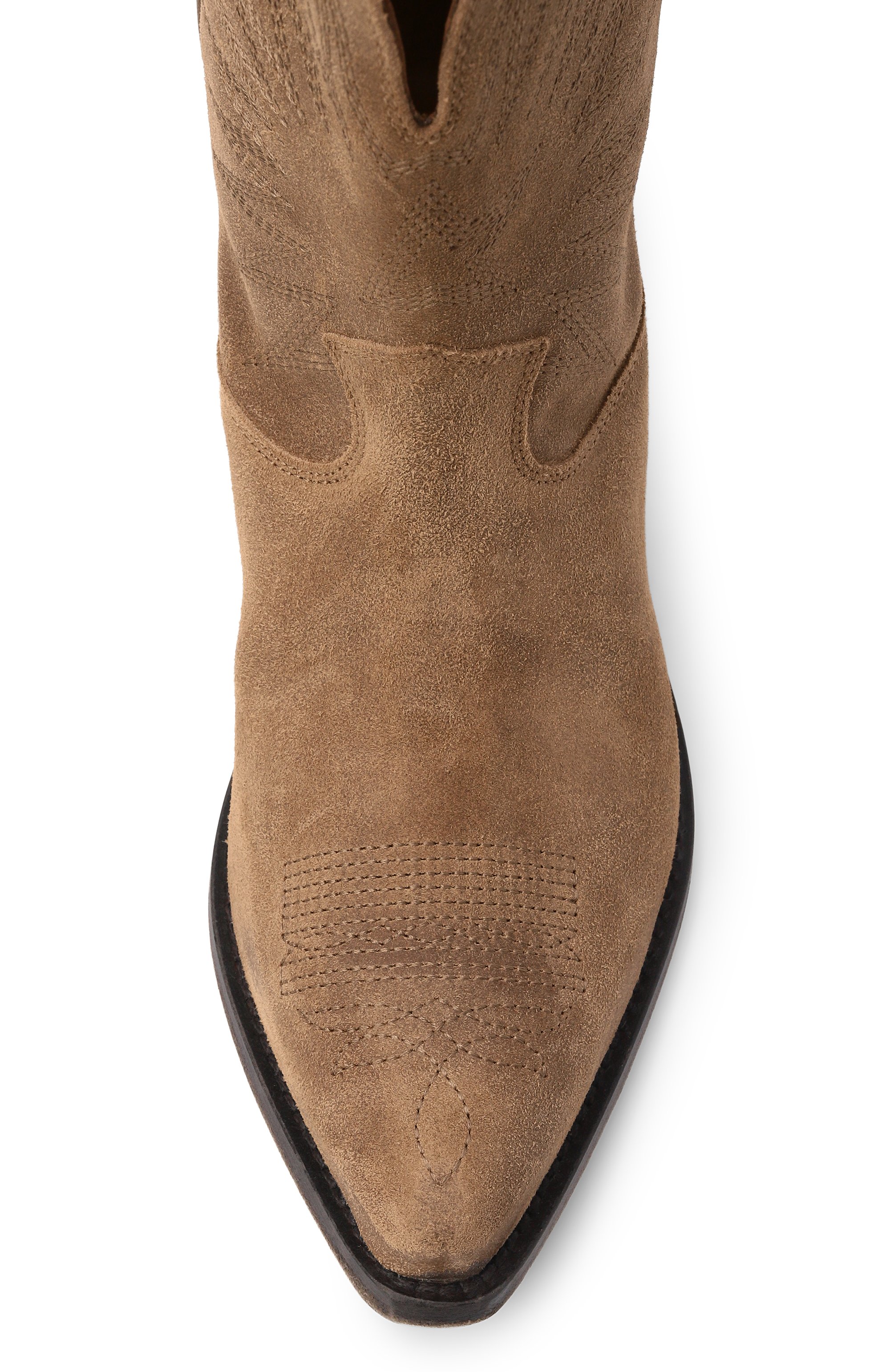 Замшевые казаки wish star GOLDEN GOOSE DELUXE BRAND, арт. GWF00136.F008199, фото 6