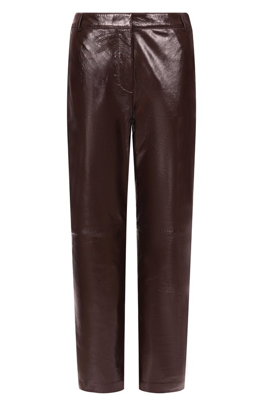 Кожаные брюки 12 STOREEZ 128831 Бордовый 128831