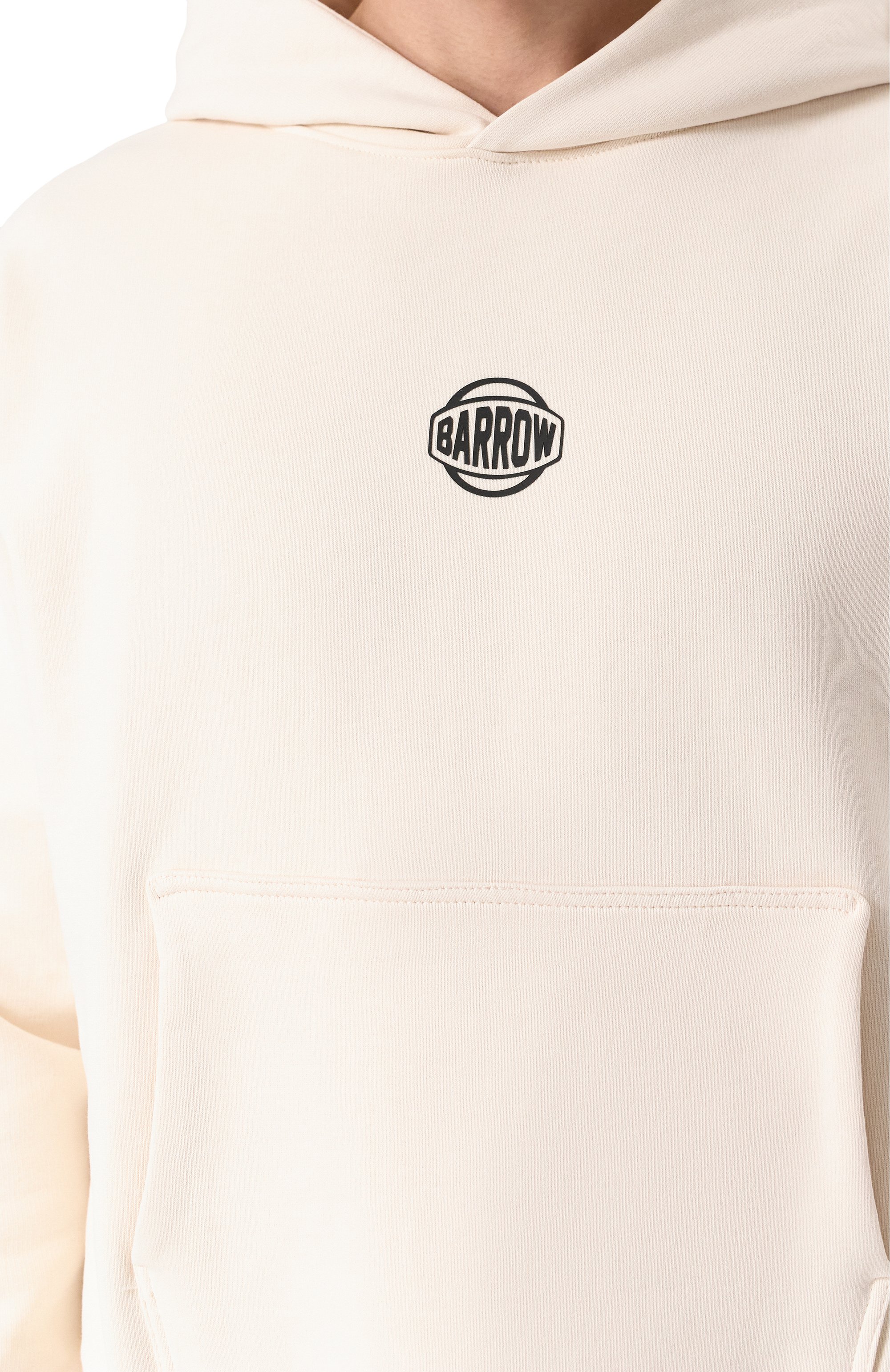 Хлопковое худи BARROW, арт. S5BWMAHS158, фото 5