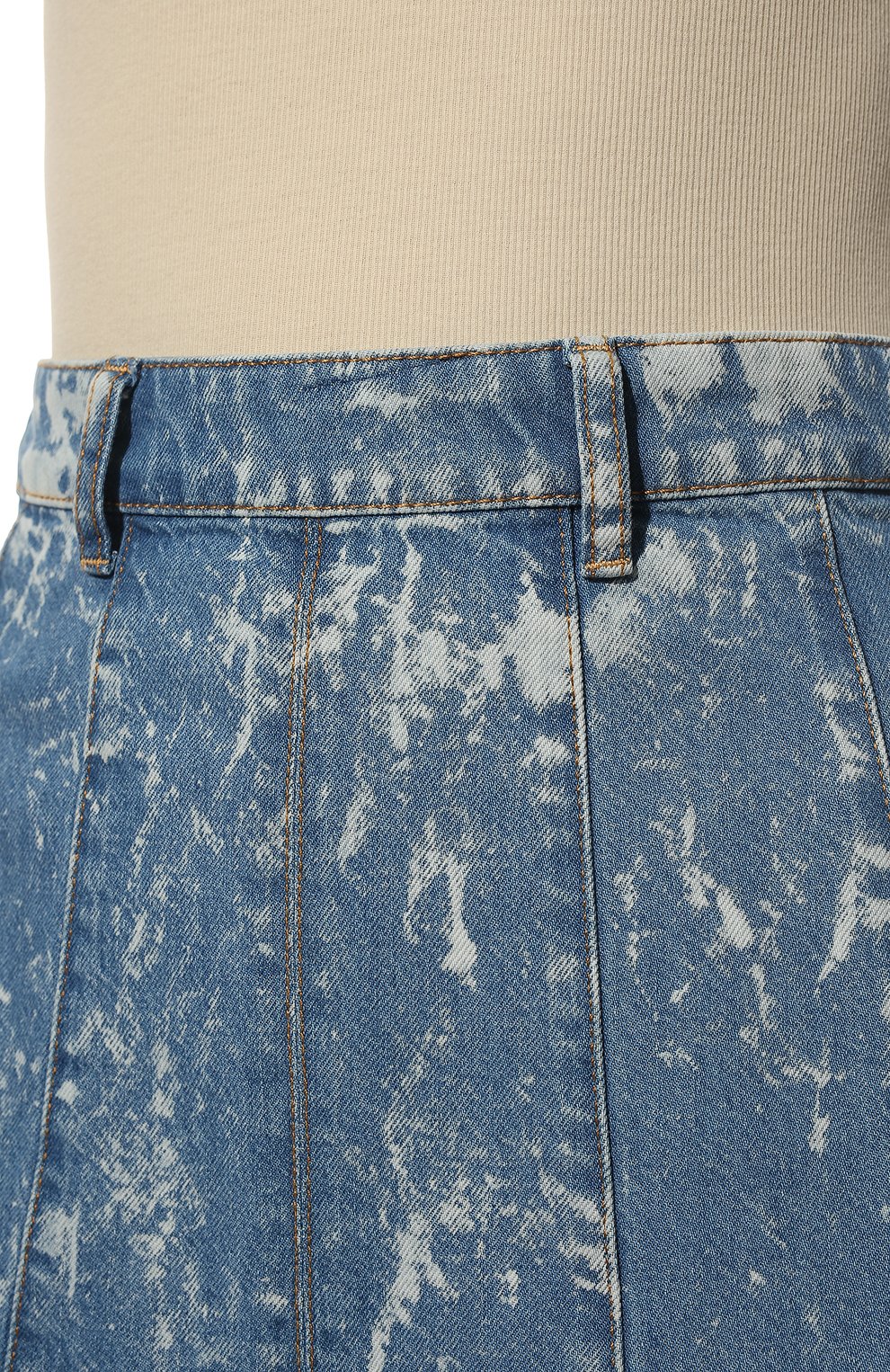 Джинсовая юбка GANNI, арт. F6557, фото 5