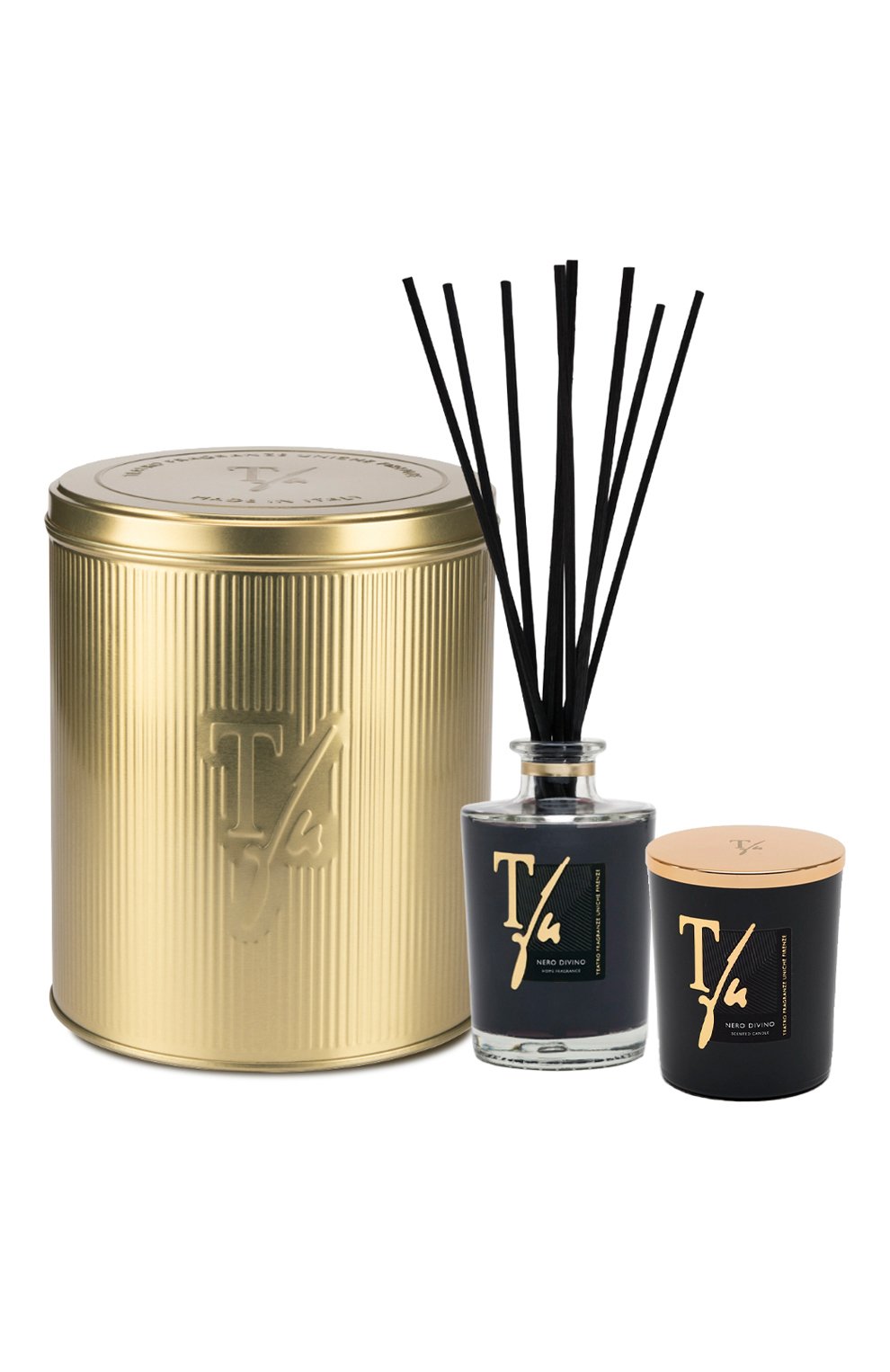 Подарочный набор nero divino gold (250ml+180g) TEATRO, арт. GOLDTINBOX-2-ND, фото 1