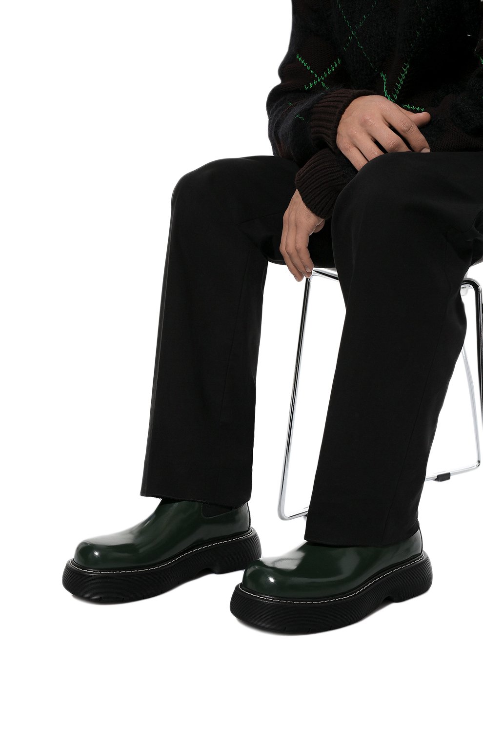 Кожаные челси BOTTEGA VENETA, арт. 679499/V10T0, фото 3