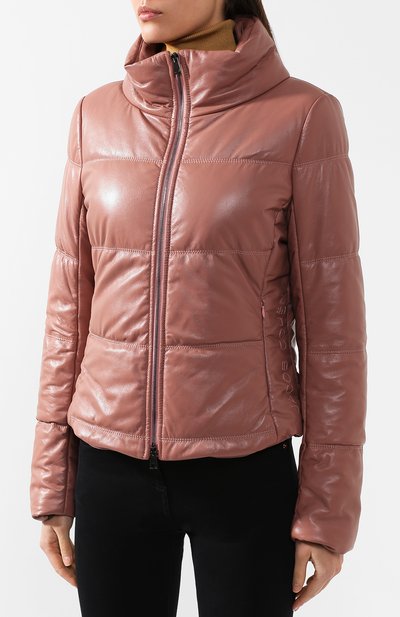 Кожаный пуховик JACOB COHEN, арт. J9120 F 01271-N, фото 3