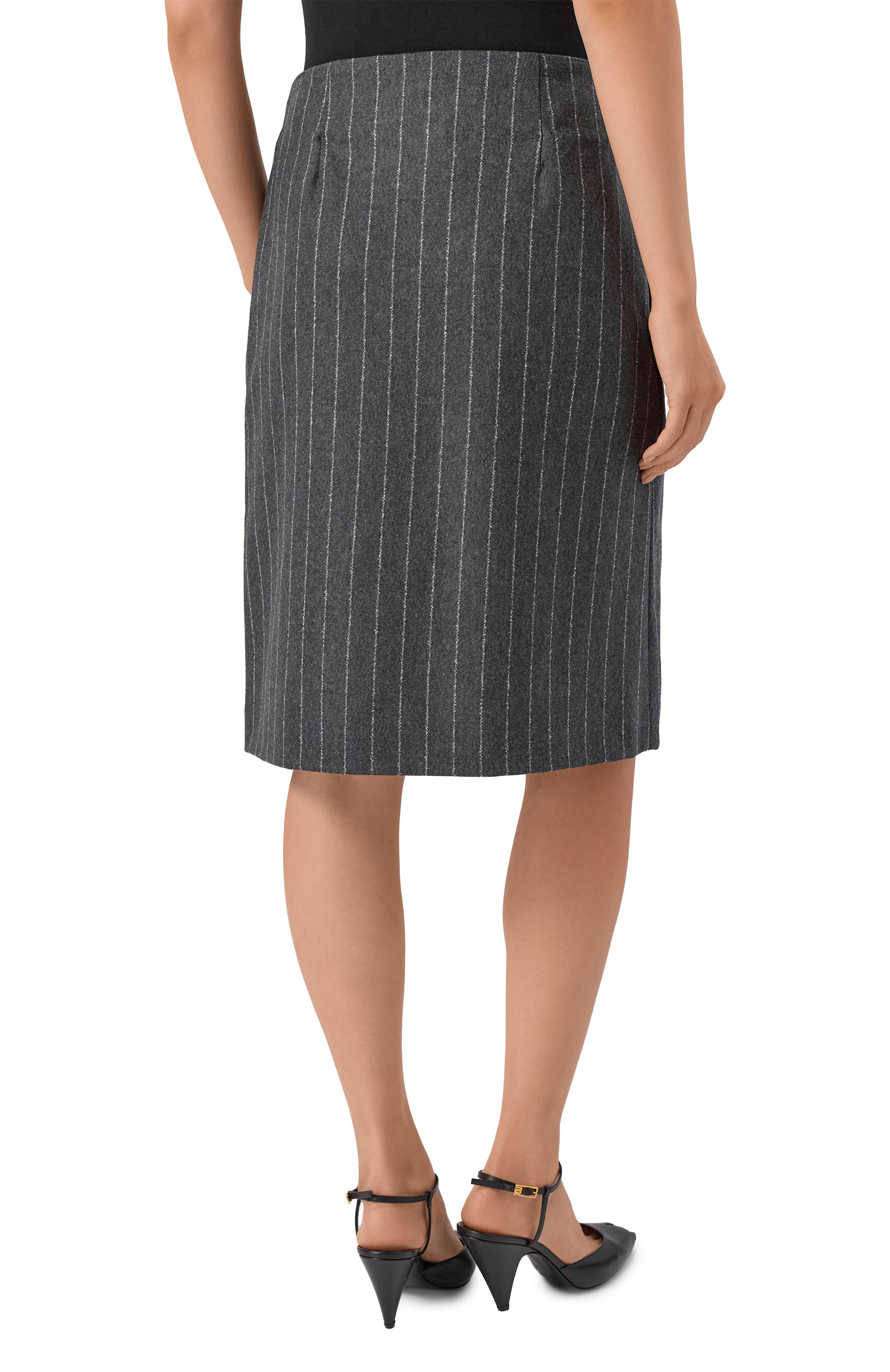 Юбка из шерсти и кашемира LOULOU DE SAISON, арт. MAS0N, фото 4