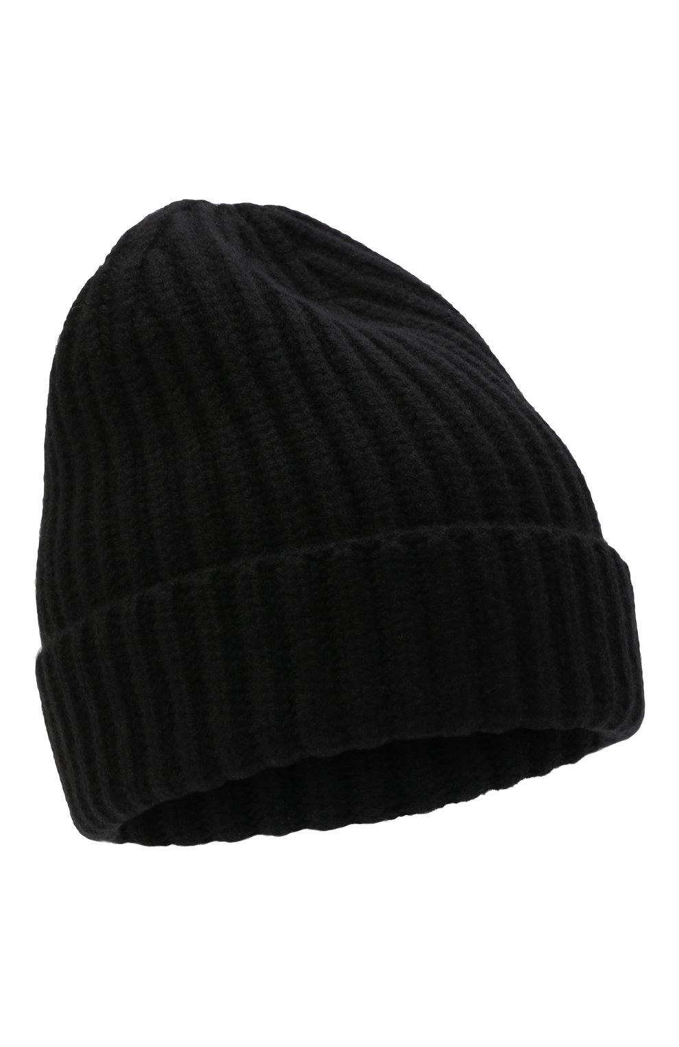 Кашемировая шапка LORO PIANA черного цвета по цене 29950 руб., арт. FAI3766, фото 1 Кашемировая шапка LORO PIANA, арт. FAI3766, фото 1