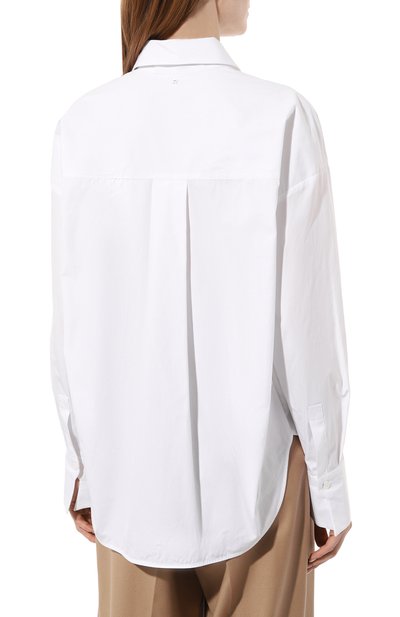 Хлопковая рубашка LORENA ANTONIAZZI, арт. CA01AP/3434, фото 4