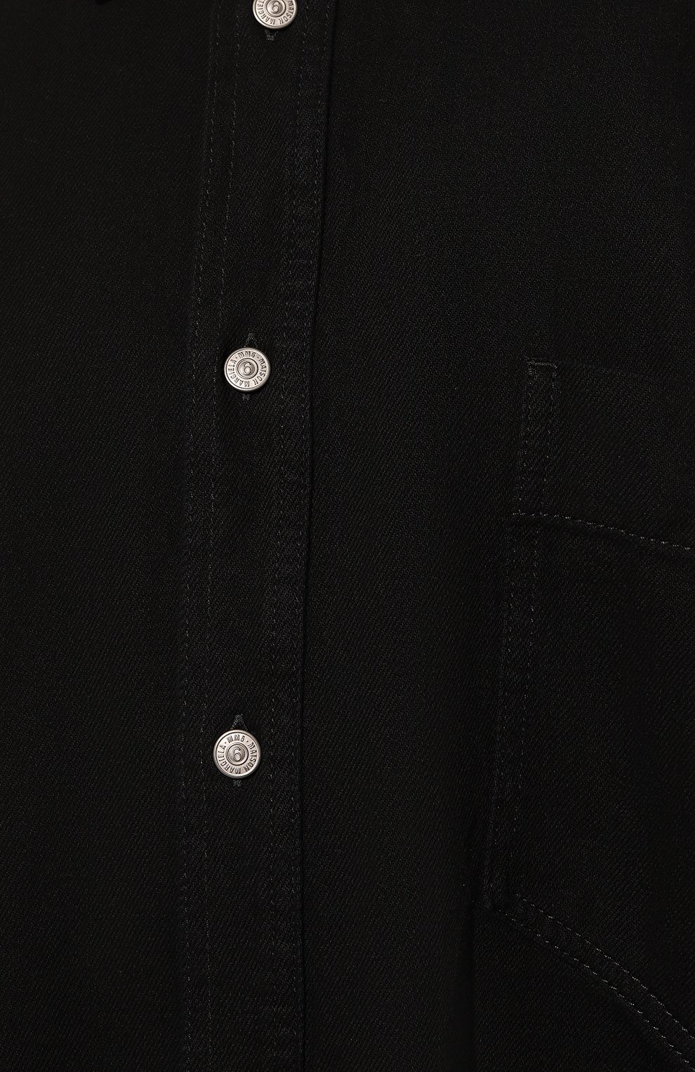 Хлопковая рубашка MM6, арт. S52DL0225/S30845, фото 5