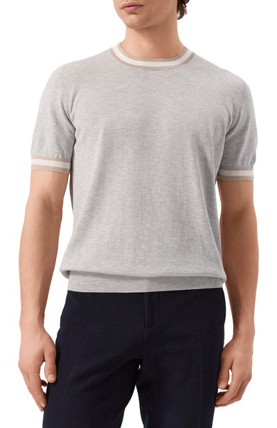 Хлопковый джемпер GRAN SASSO, арт. 57135/20671, фото 3