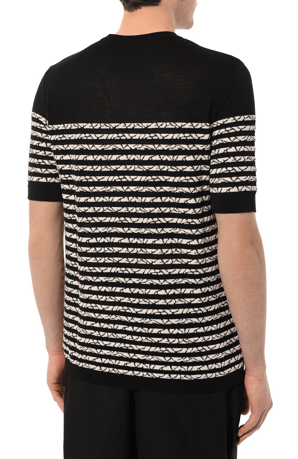 Джемпер из шерсти и хлопка BALMAIN, арт. AH1AL026KD90, фото 4