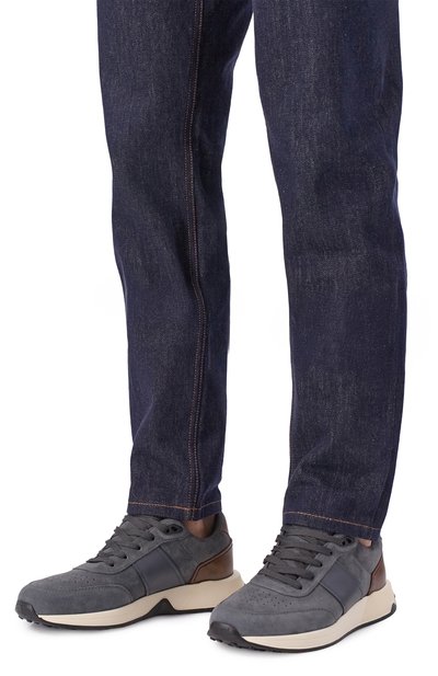 Замшевые кроссовки TOD’S, арт. XXM63K0GT80IRA, фото 3