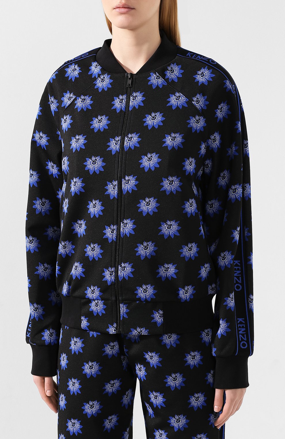 Толстовка KENZO черного цвета по цене 39550 руб., арт. F962BL758900, фото 3 Толстовка KENZO, арт. F962BL758900, фото 3