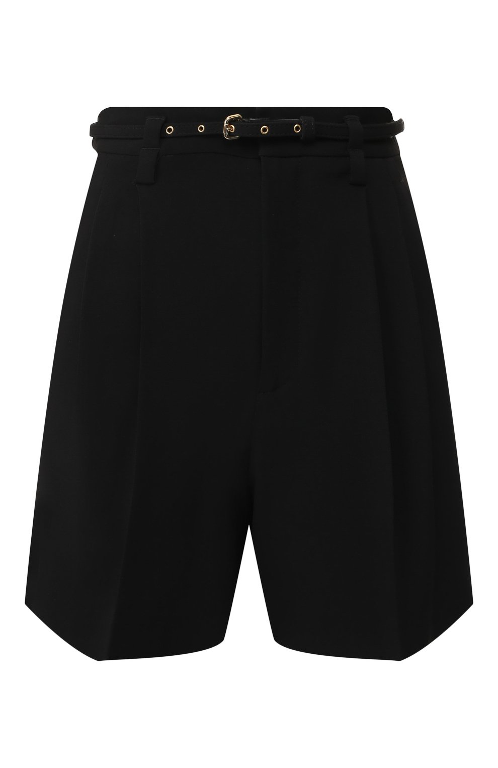 Шорты с поясом REDVALENTINO черного цвета по цене 39400 руб., арт. TR3RFC24/2EU, фото 1 Шорты с поясом REDVALENTINO, арт. TR3RFC24/2EU, фото 1