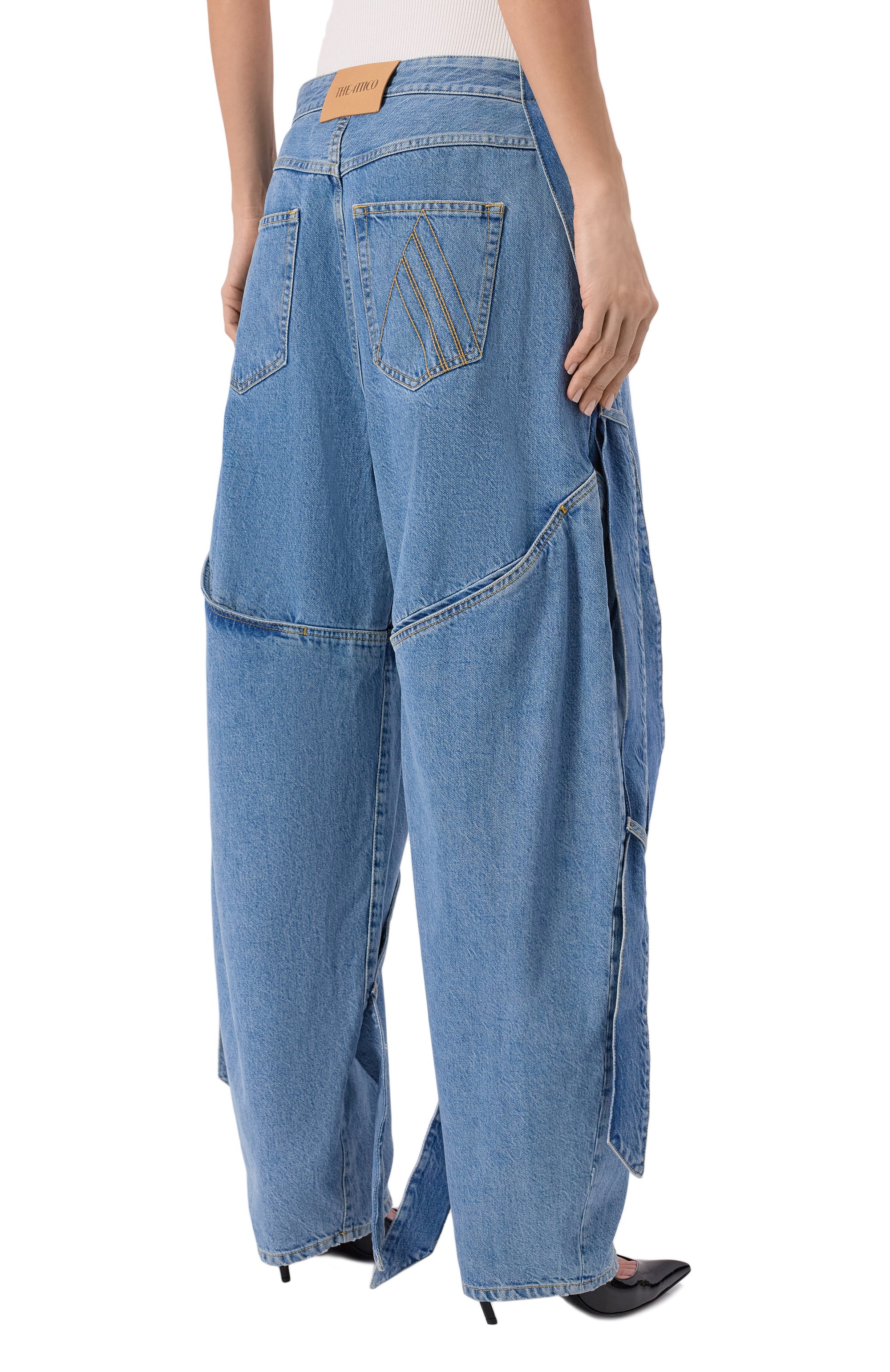 Джинсы THE ATTICO, арт. 260WCP00279/DDD116AA, фото 4