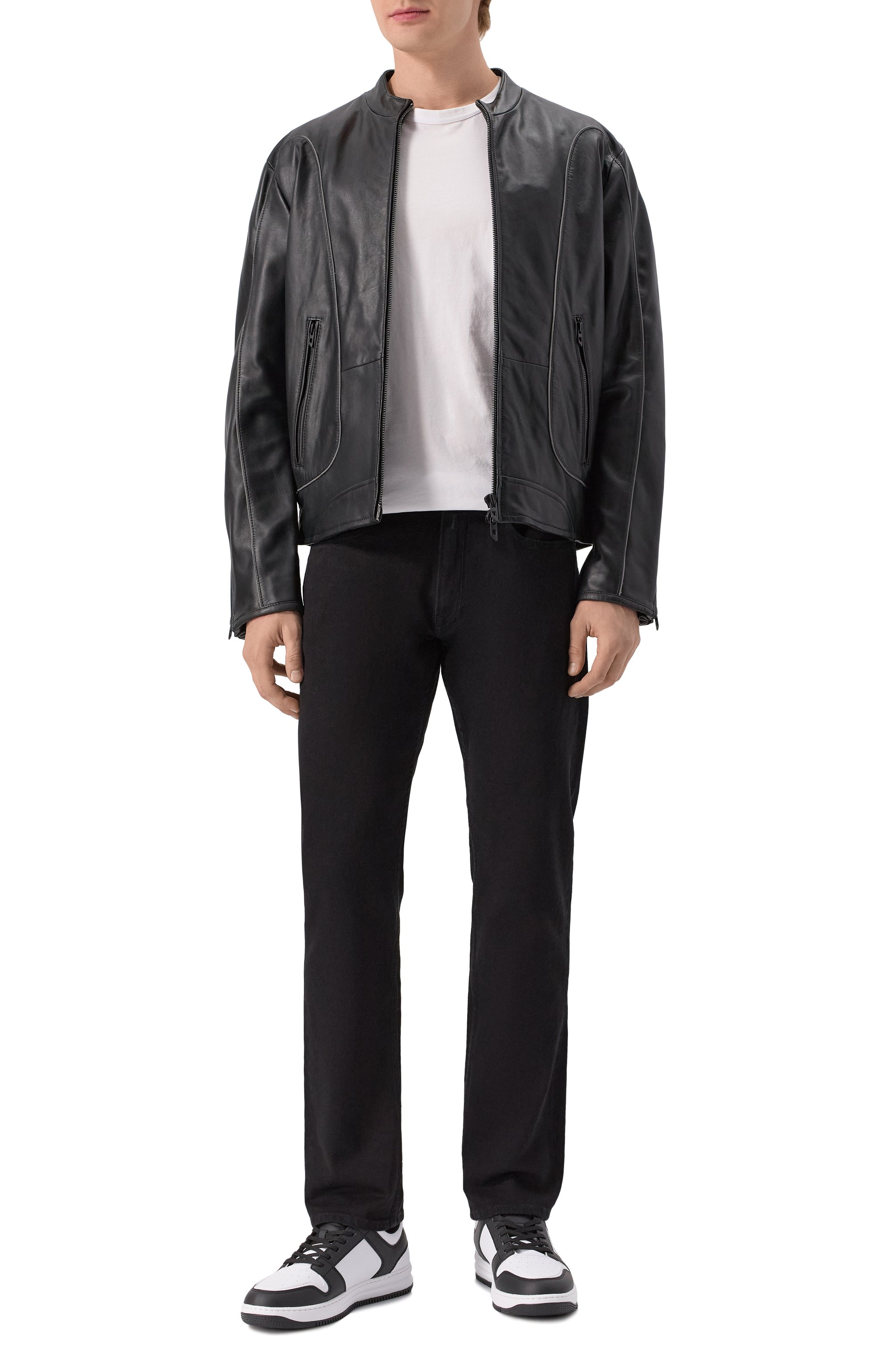 Кожаная куртка DIESEL, арт. A16866/0EPAU, фото 2