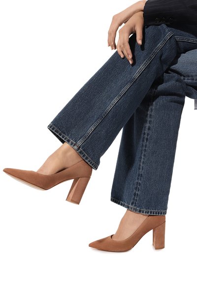 Замшевые туфли piper 85 GIANVITO ROSSI, арт. G21375.85RIC.CAMPRAL, фото 3