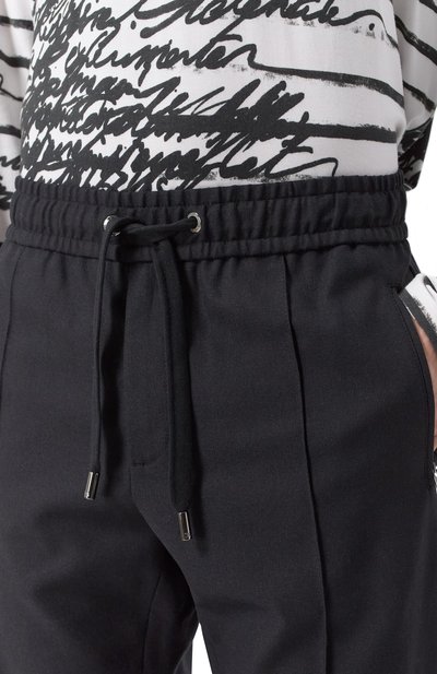 Брюки из шерсти и хлопка DOLCE & GABBANA, арт. GYACET/GJ795, фото 5