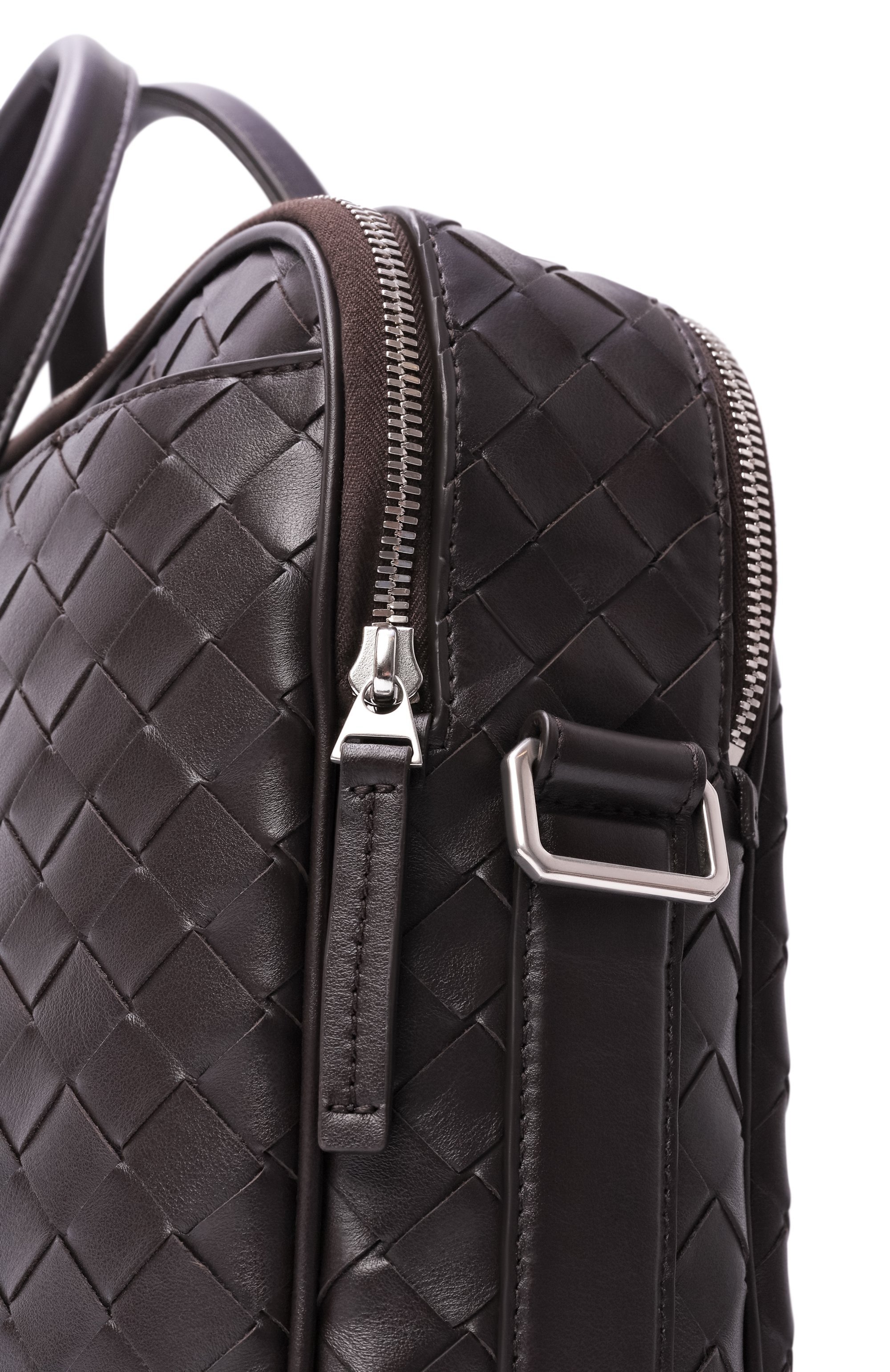 Портфель getaway large BOTTEGA VENETA темно-коричневого цвета по цене 529500 руб., арт. 766361/V2HL1, фото 5 Портфель getaway large BOTTEGA VENETA, арт. 766361/V2HL1, фото 5