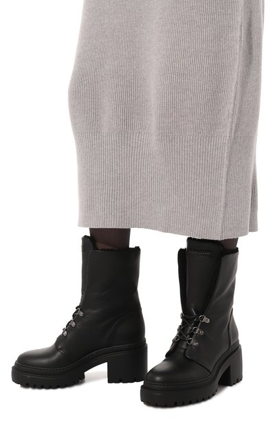 Кожаные ботинки phillis GIUSEPPE ZANOTTI DESIGN, арт. I470001/001, фото 3